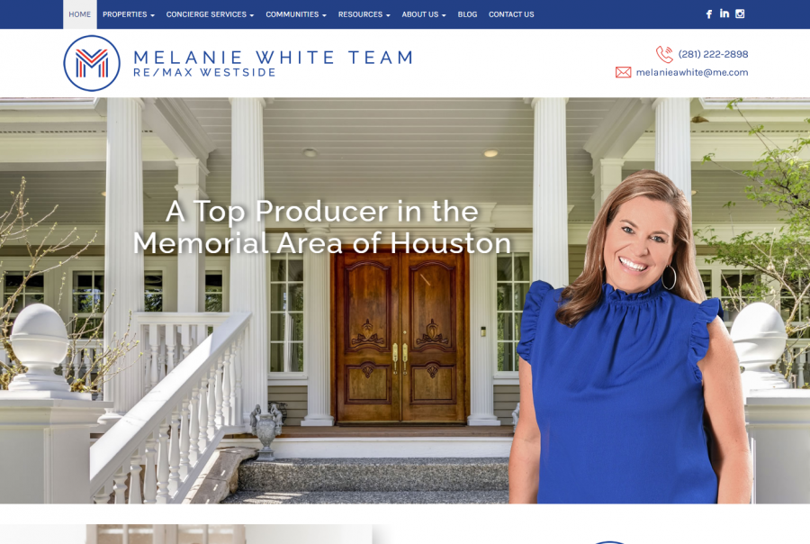 High Elevation Real Estate site Design